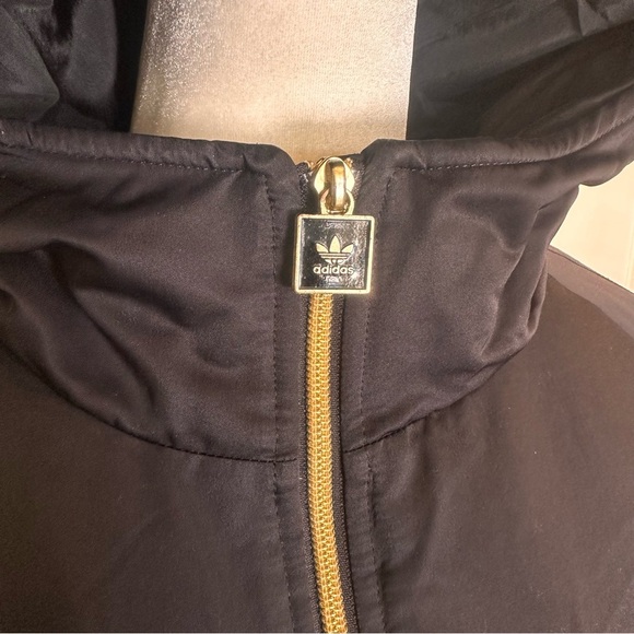 Adidas Chile 62 Men's Black Bomber Jacket Size Large - Picture 5 of 14